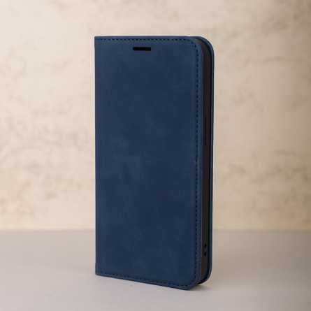Smart Suede Preklopna Maskica za Redmi 17 - Tamno Plava 272327