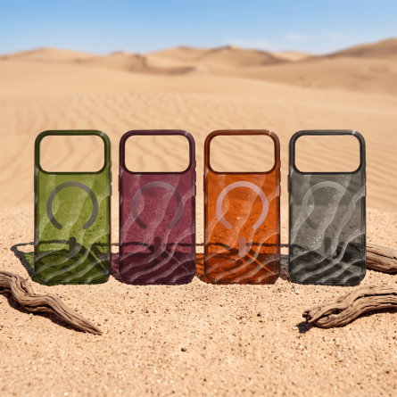 Desert MagSafe maskica za iPhone 18 Pro Max / 17 Pro Max – Srebrna 272354