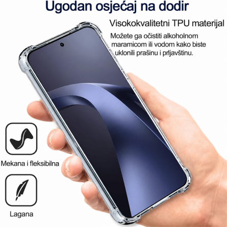 Silikonska Prozirna Anti-Shock Maskica za Redmi Note 17 Pro 272378