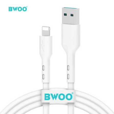 BWOO USB na Lightning data kabel – 3A – 100cm – Bijeli 272387