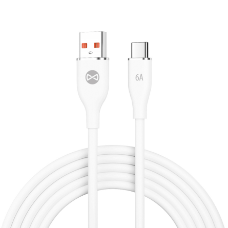 Forever USB na Type-C kabel 100cm (6A) – Bijeli 272400