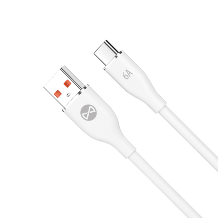 Forever USB na Type-C kabel 100cm (6A) – Bijeli 272399