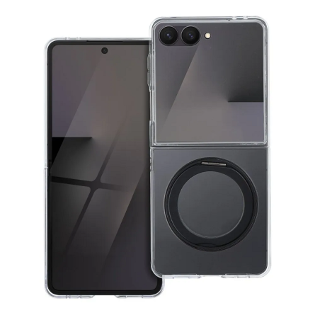 Prozirna Silikonska Maskica s držačem za Samsung Galaxy Z Flip7 255997