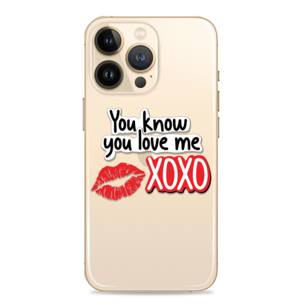 Silikonska maskica za mobitel - "You know u love me" - Q-04 239555