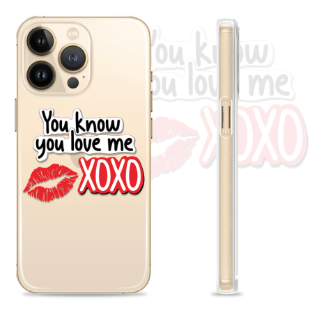 Silikonska maskica za mobitel - "You know u love me" - Q-04 239556