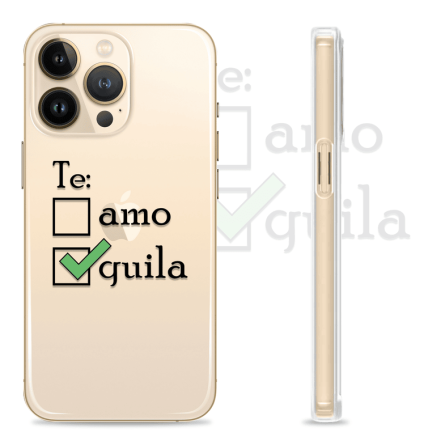 Silikonska maskica za mobitel - "Te: amo quila" - Q-13 239524