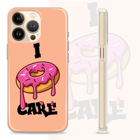 Silikonska maskica za mobitel - "I Donut Care" - Q-31 239472