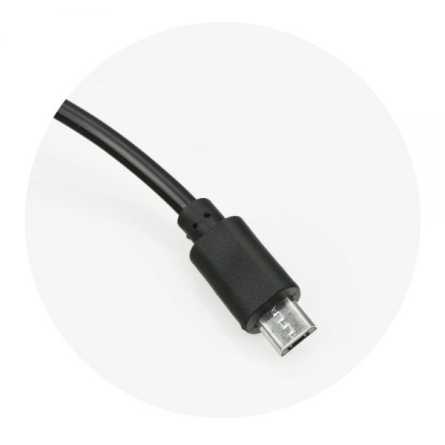 Blue Star USB Autopunjač s microUSB kabelom 43680