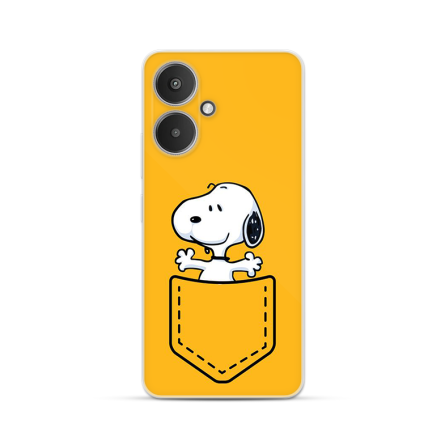 Silikonska Maskica za Xiaomi Redmi 13C 5G - Snoopy 264180