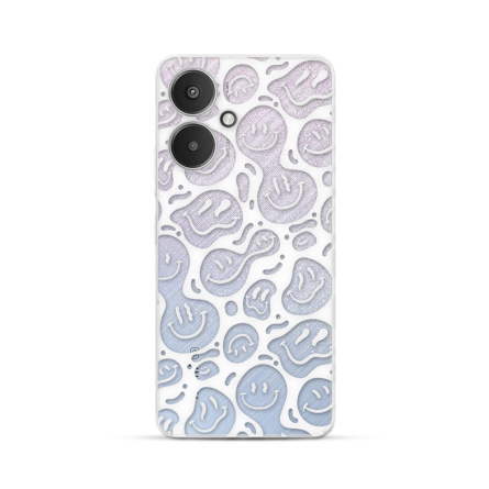 Silikonska Maskica za Xiaomi Redmi 13C 5G - White Smiley 264218