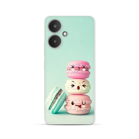 Silikonska Maskica za Xiaomi Redmi 13C 5G - Happy Macarons 264238