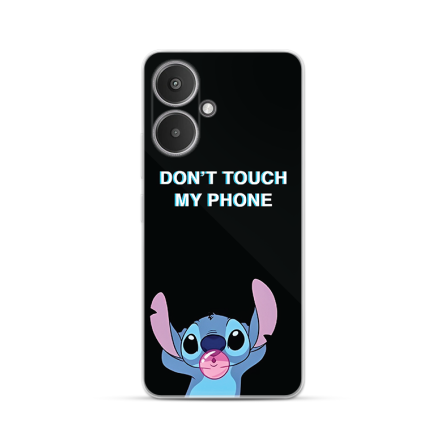 Silikonska Maskica za Xiaomi Redmi 13C 5G - Don't Touch My Phone 264273