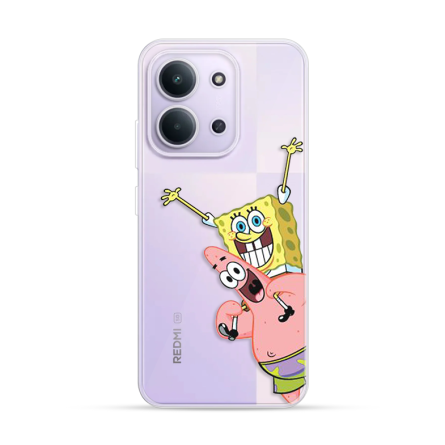 Silikonska Maskica za Redmi 15C - Spognebob & Patrick 256740