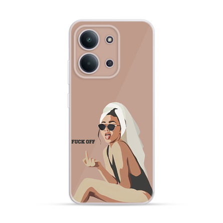 Silikonska Maskica za Redmi 15C - F*** off 256748
