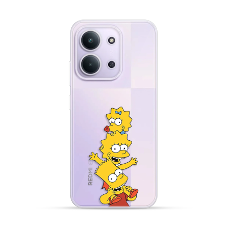 Silikonska Maskica za Redmi 15C - Simpsons 256841