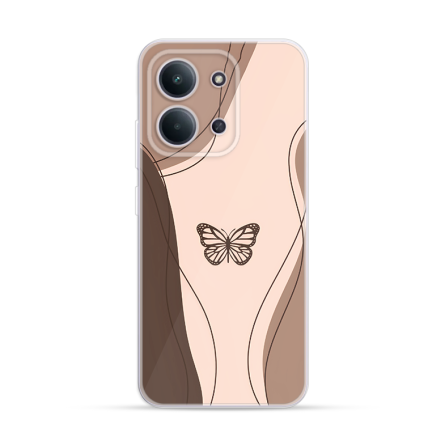 Silikonska Maskica za Redmi 15C - Butterfly Line 256808