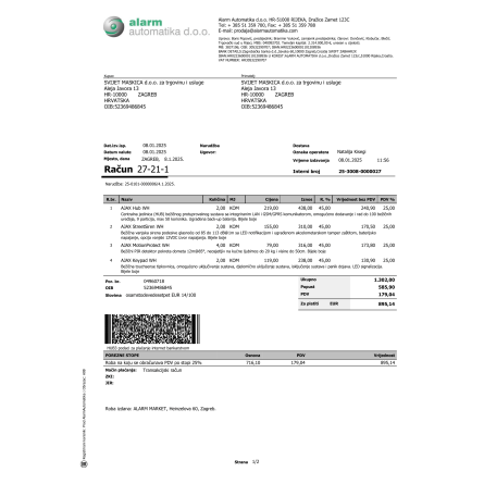 Alarm Set - hub+sirena+tipkovnica+detektori - OSIJEK 245529