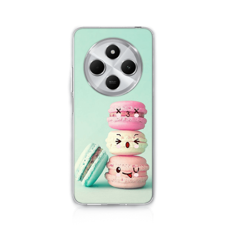 Silikonska Maskica za Xiaomi Redmi 14C - Happy Macarons 244424