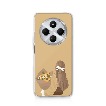 Silikonska Maskica za Redmi 14C / Redmi A4 / Poco C75 - Flower bouquet 244429