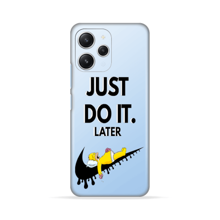 Silikonska Maskica za Redmi 12 4G / Redmi 12 5G - Just Do It (Later) 243354