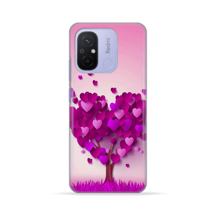 Silikonska Maskica za Redmi 12C / Redmi 11A / Poco C55 - Love Tree 233359