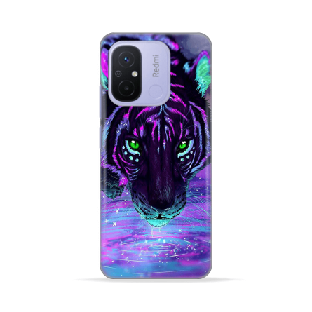 Silikonska Maskica za Redmi 12C / Redmi 11A / Poco C55 - Neon Tiger 233527