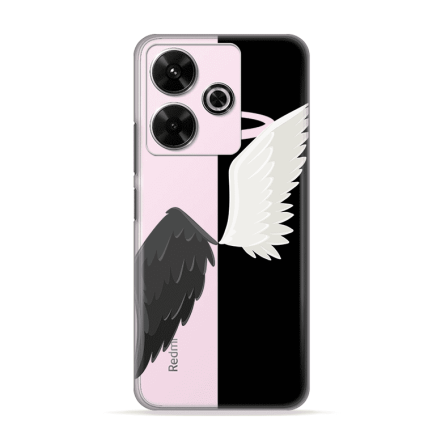 Silikonska Maskica za Redmi 13 (4G) - Black & White 239281