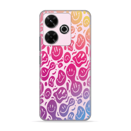 Silikonska Maskica za Redmi 13 (4G) - Colorful Smiley 239286