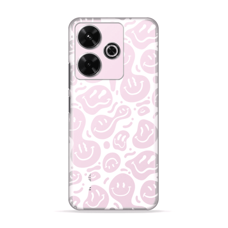 Silikonska Maskica za Redmi 13 (4G) - White Smiley 239287