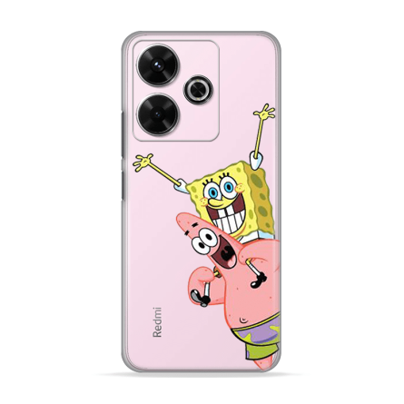 Silikonska Maskica za Redmi 13 (4G) - Spognebob & Patrick 239290