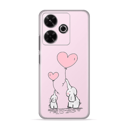 Silikonska Maskica za Redmi 13 (4G) - Elephant Heart 239301