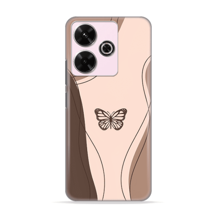 Silikonska Maskica za Redmi 13 (4G) - Butterfly Line 239320