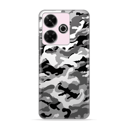 Silikonska Maskica za Redmi 13 (4G) - Camouflage - siva 239323