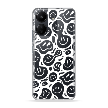 Silikonska Maskica za Xiaomi Redmi 13C - White Smiley 231665