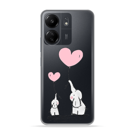 Silikonska Maskica za Xiaomi Redmi 13C - Elephant Heart 231568