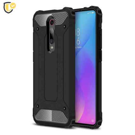 Defender II Silikonska Anti Shock Maskica za Redmi 9C - Crna 242500