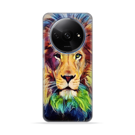 Silikonska Maskica za Redmi A3 - King of the Jungle 233124