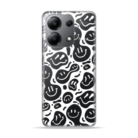 Silikonska Maskica za Redmi Note 13 4G - White Smiley 230544