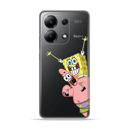 Silikonska Maskica za Redmi Note 13 5G - Spognebob & Patrick 232532