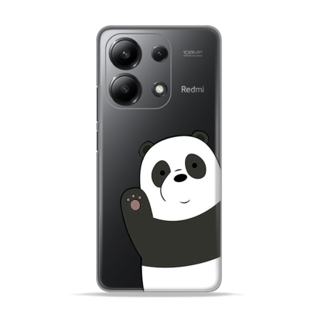 Silikonska Maskica za Redmi Note 13 4G - Hello Panda 230511
