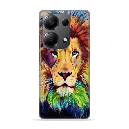 Silikonska Maskica za Redmi Note 13 Pro 4G - King of the Jungle 230600