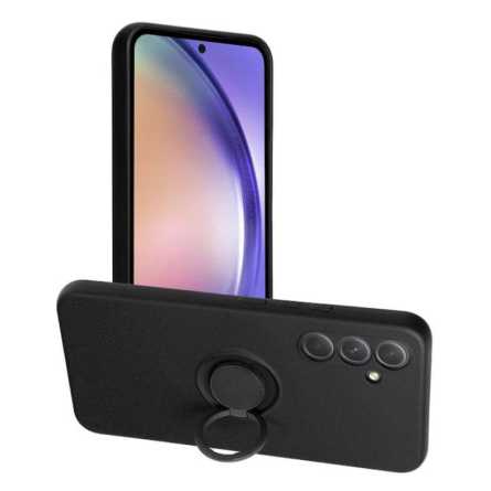 Silicone Ring Maskica za Samsung Galaxy A55 - Crna 257123