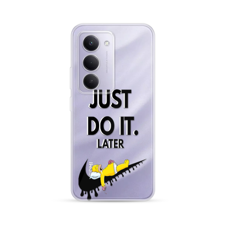 Silikonska Maskica za Redmi 15 - Just Do It (Later) 256311