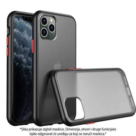 Matte Maskica za Redmi 9A / 9AT - crna 162669