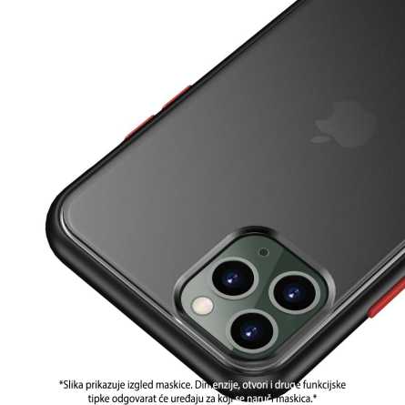 Matte Maskica za Redmi 9A / 9AT - crna 162670