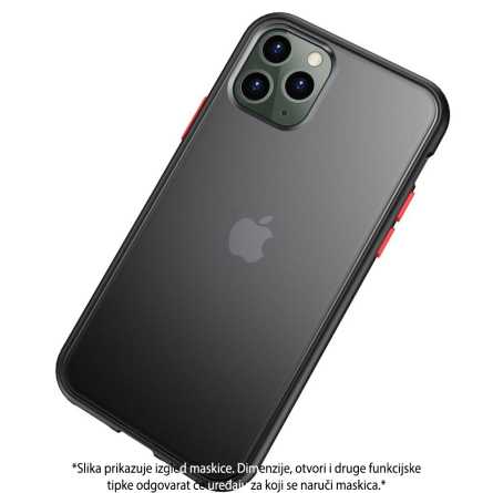 Matte Maskica za Redmi 9A / 9AT - crna 162671