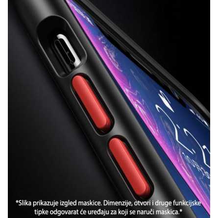 Matte Maskica za Redmi 9A / 9AT - crna 162673