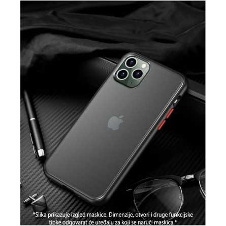 Matte Maskica za Redmi 9A / 9AT - crna 162675