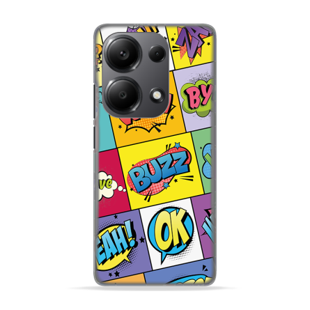 Silikonska Maskica za Redmi Note 13 Pro (4G) - Comic Relief 248325