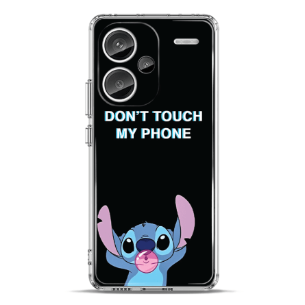 Silikonska Maskica za Redmi Note 13 Pro Plus - Don't Touch My Phone 234676